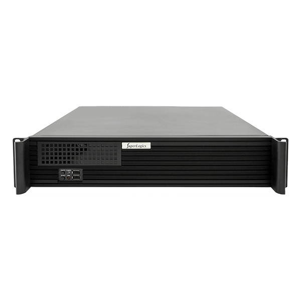 Superlogics 2U Rack Mount Industrial PC - Rackmount featuring Long Production Cycle Motherboard with Intel Q370 Chipset, 8th and 9th Gen Core i7/i5/i3