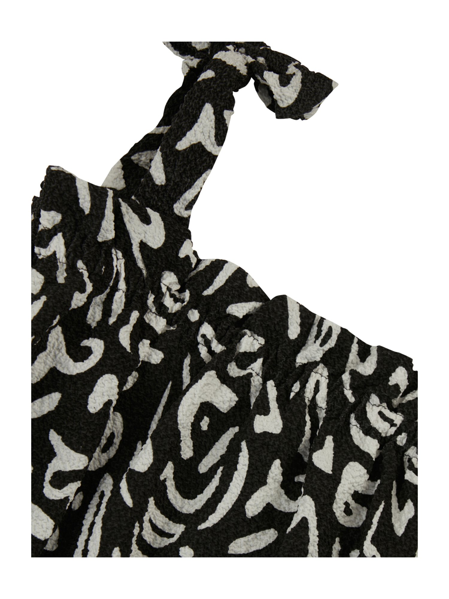 KIDS ONLY Anthracite Black Cotton Printed T-Shirt