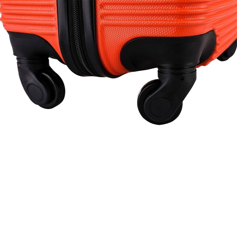 InUSA Royal 32" Lightweight Hardside Spinner Suitcase - Orange