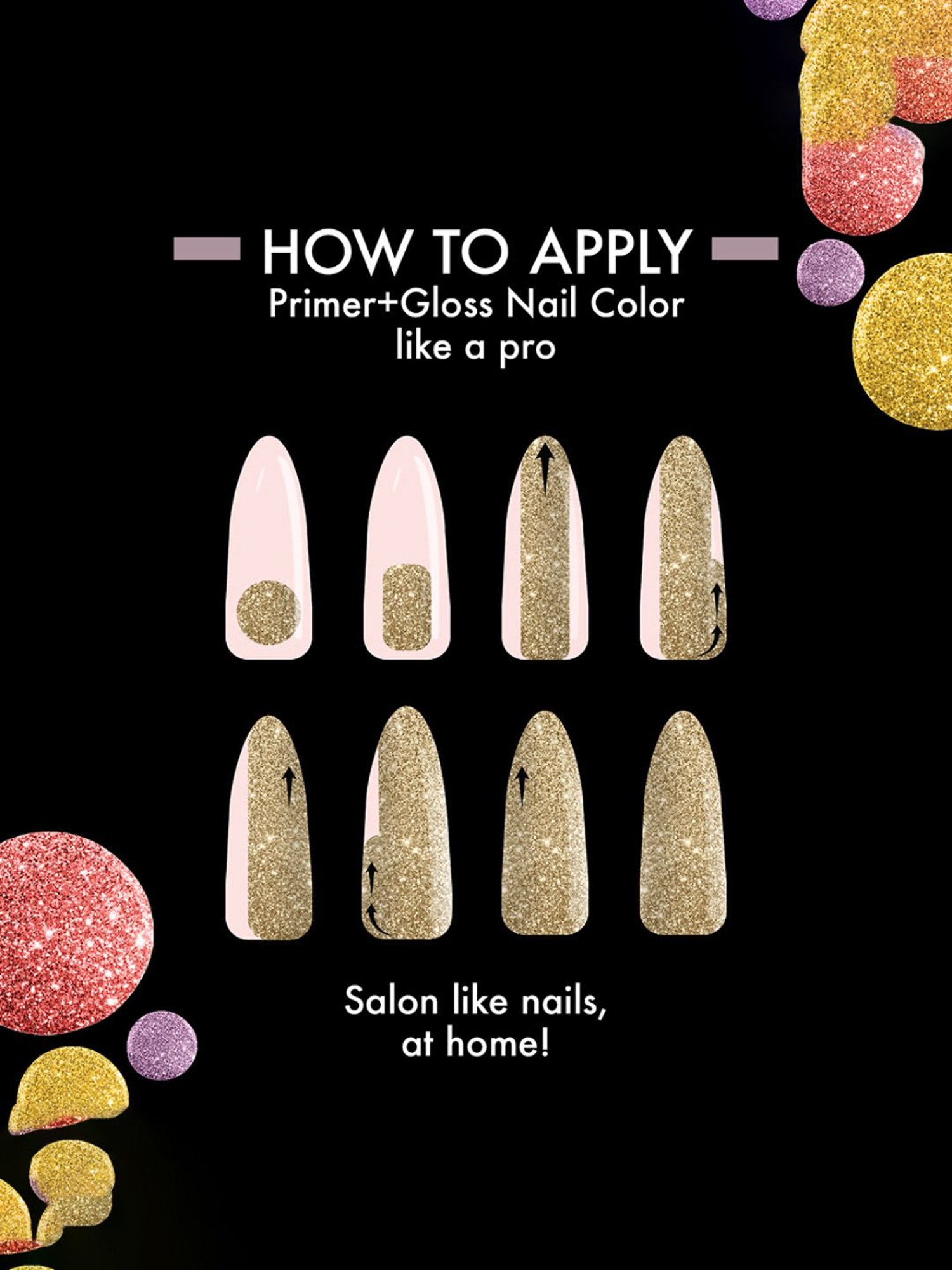 Lakme Glitterati Collection Shine Nail Color Glam Grey - 6 ml