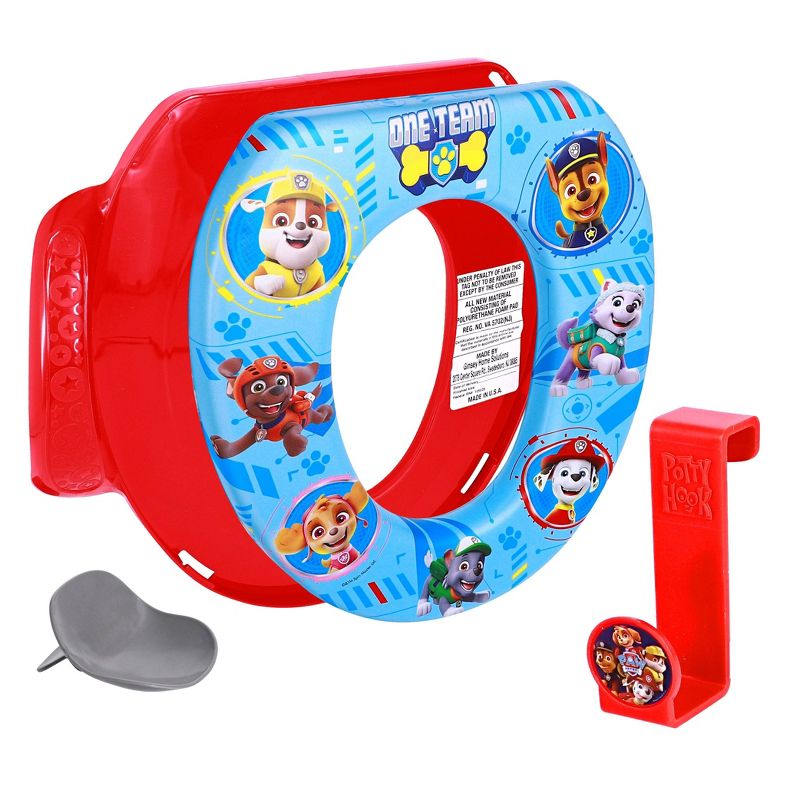 Nickelodeon PAW Patrol "Skye & Everest" Soft Potty Seat with Potty Hook