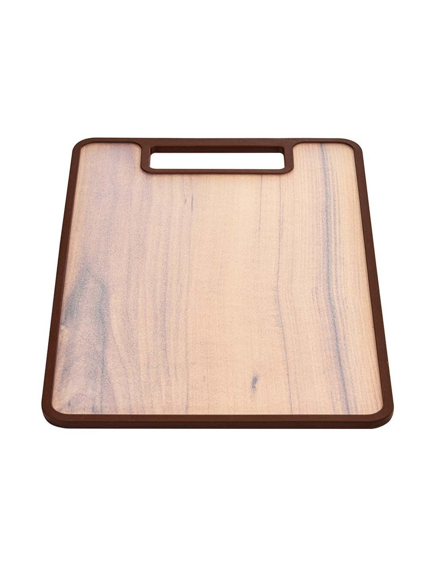 Crayton Beige & Brown Bamboo Chopping Board - Set of 1