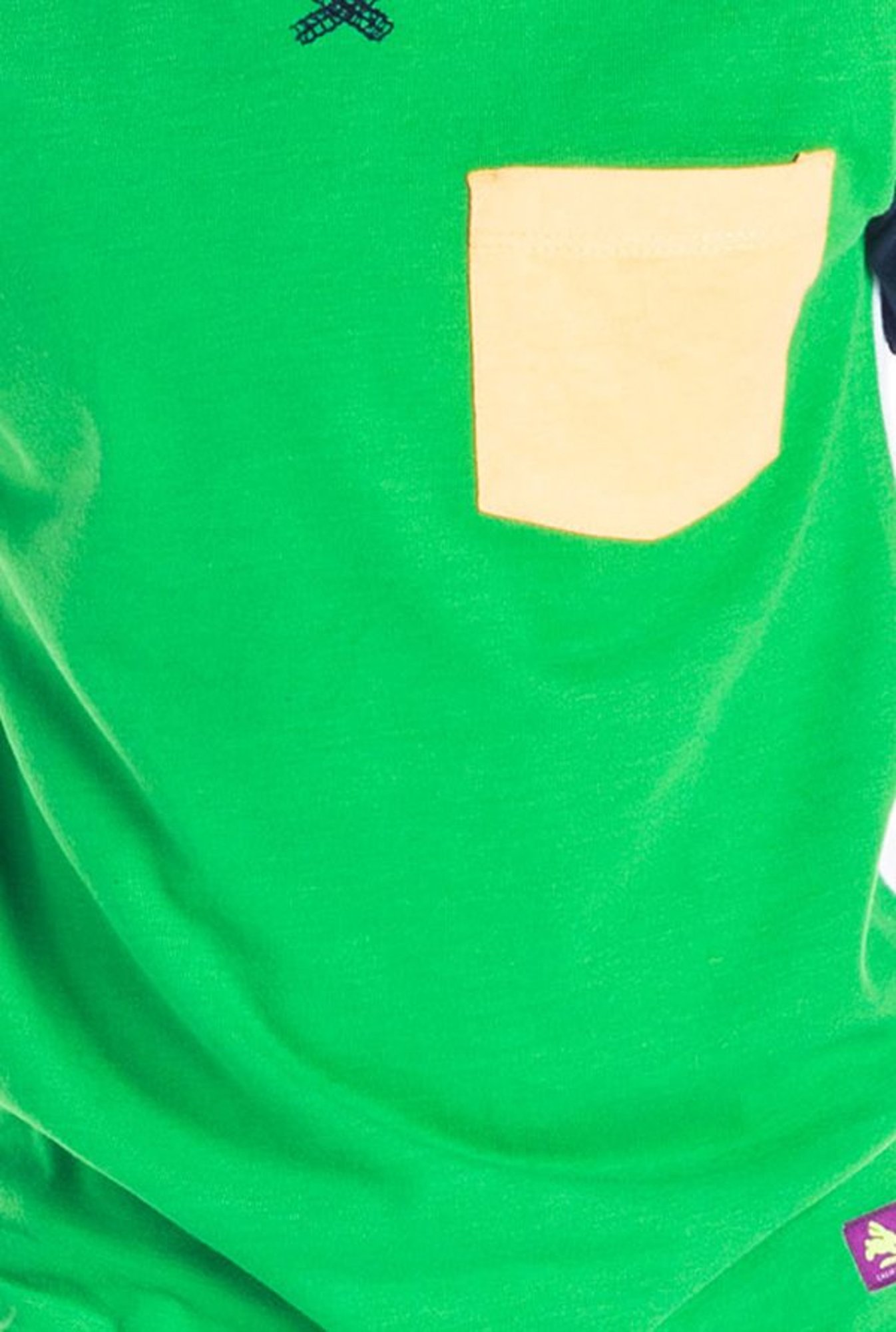 Cherry Crumble By Nitt Hyman Boys Green Cotton T-Shirt