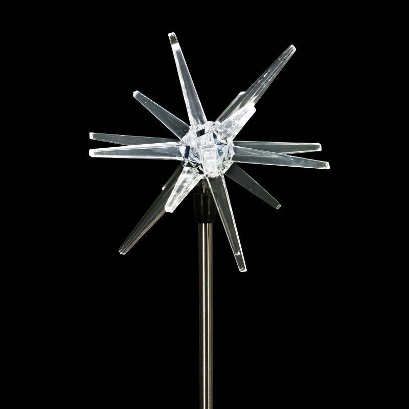 27.5" Acrylic Star Solar Stake - Exhart