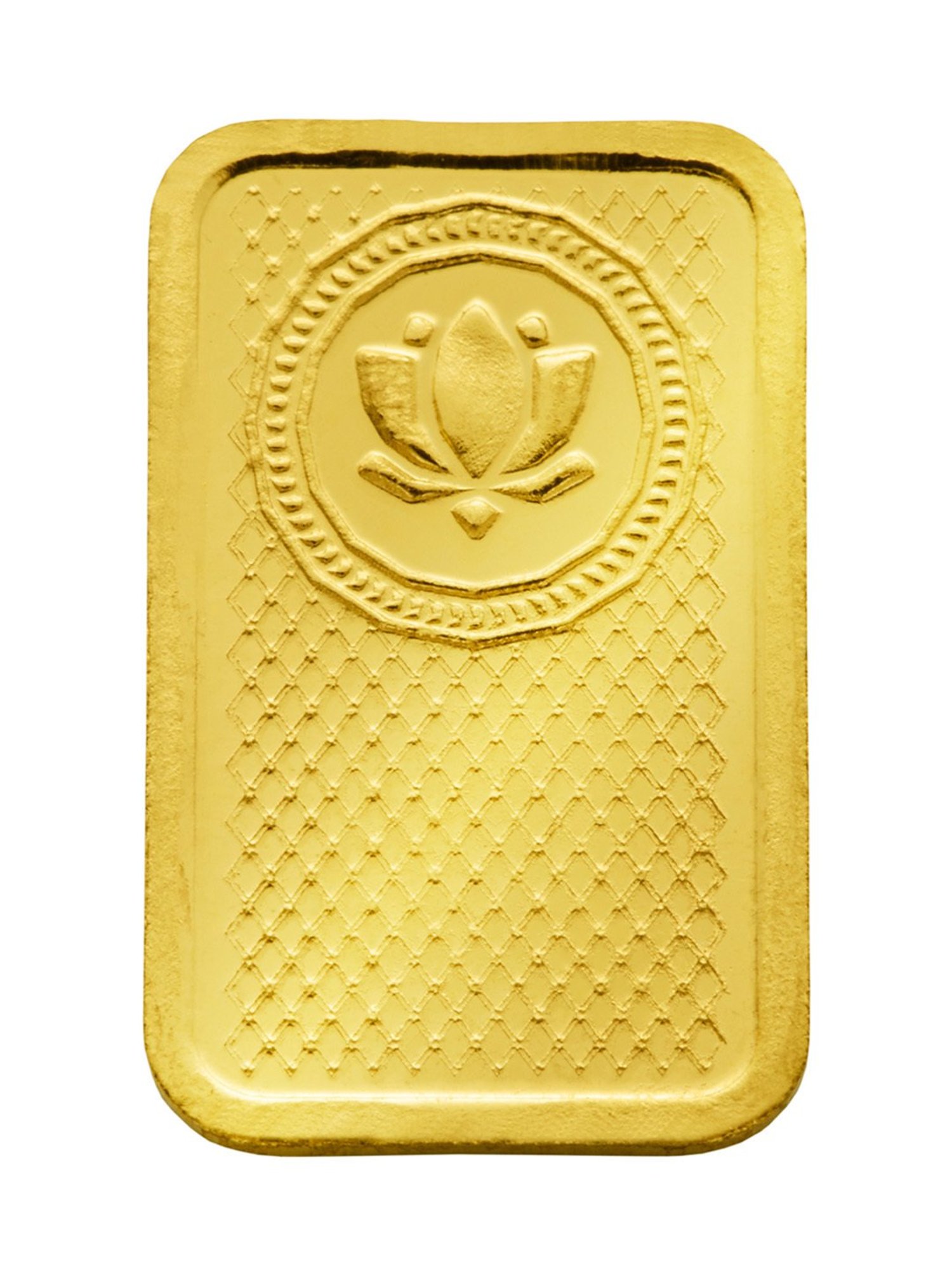 Kalyan Jewellers Lotus 24k (999) 100% Pure 2gm Gold Bar