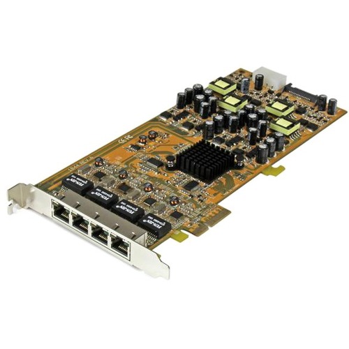 Digium 1TE435BF Four (4) Span Digital T1/E1/J1/Pri PCI-Express X1 Card