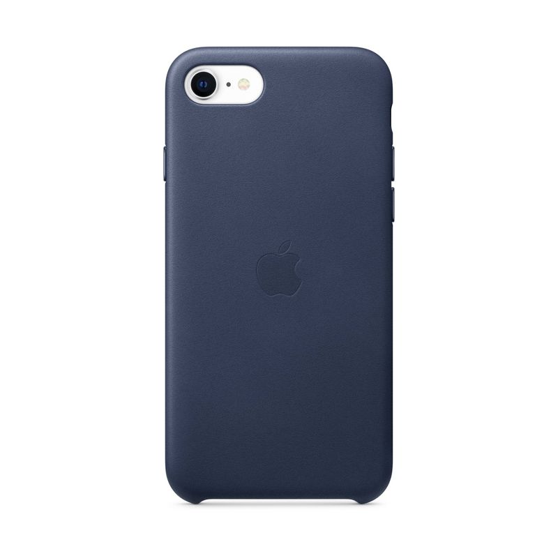 Apple iPhone SE Leather Case - Midnight Blue