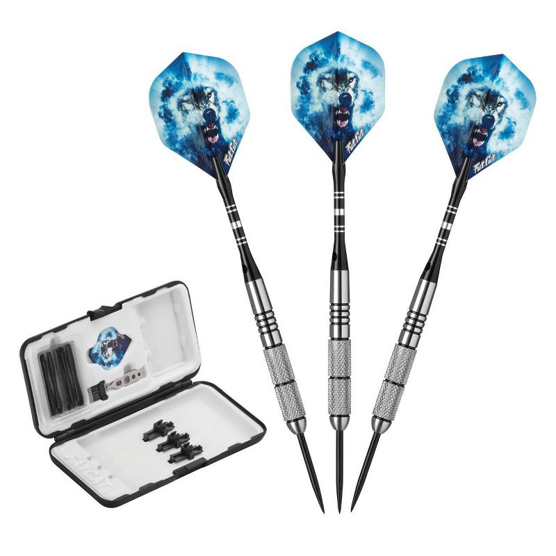 Fat Cat Predator 80% Tungsten Slim Steel Tip 23 Gram Dart Set with Travel Case