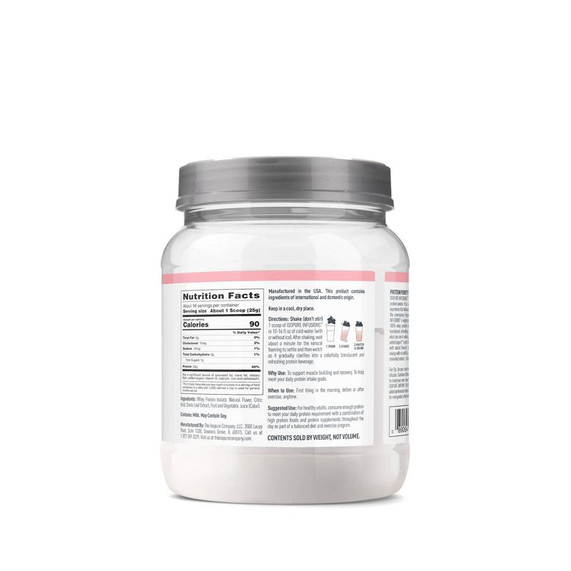 Isopure Infusions Protein Powder - Tropical Punch - 14oz