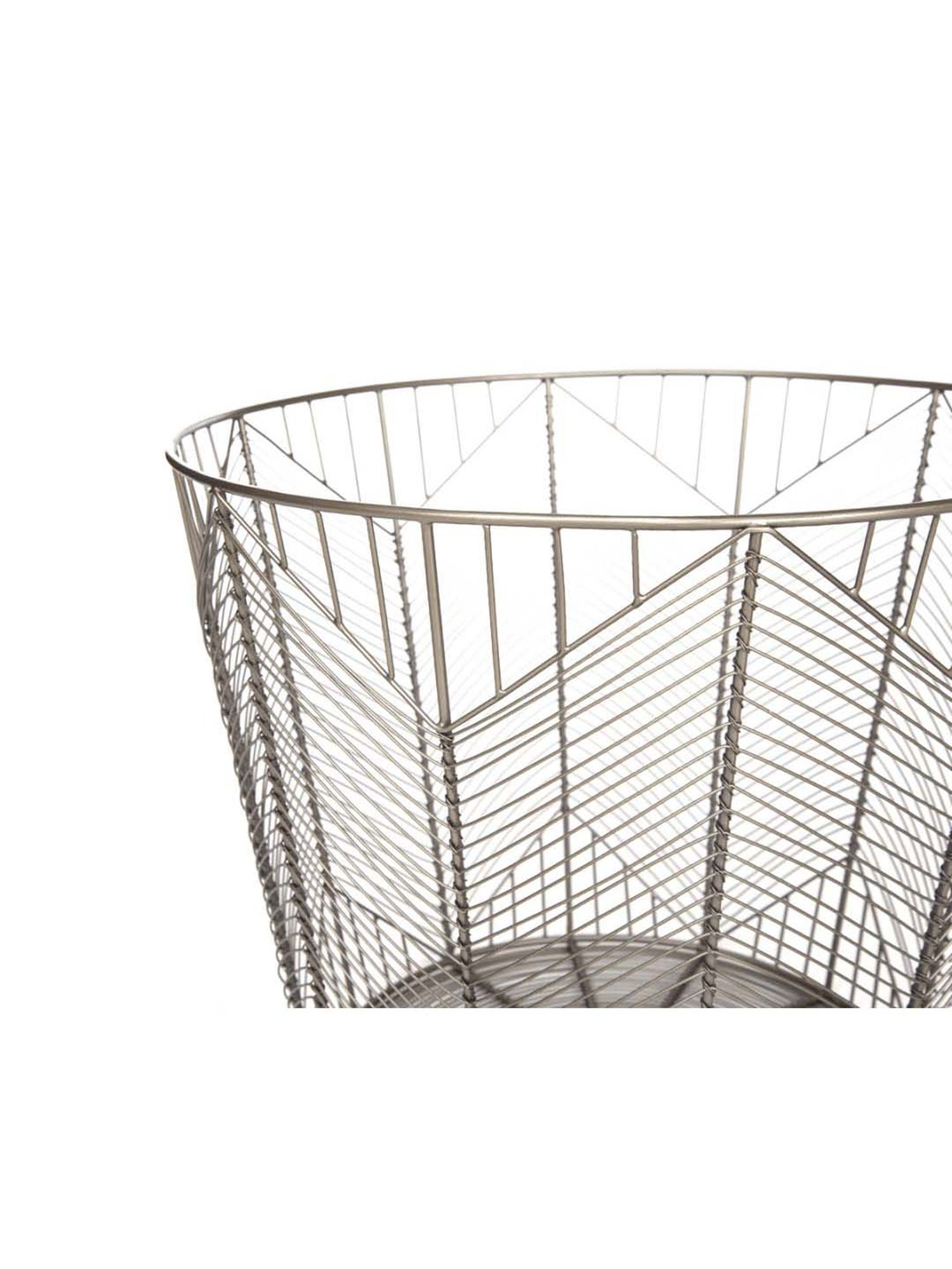 VarEesha Brown & Black Bamboo Multi-Purpose Basket - Set of 1