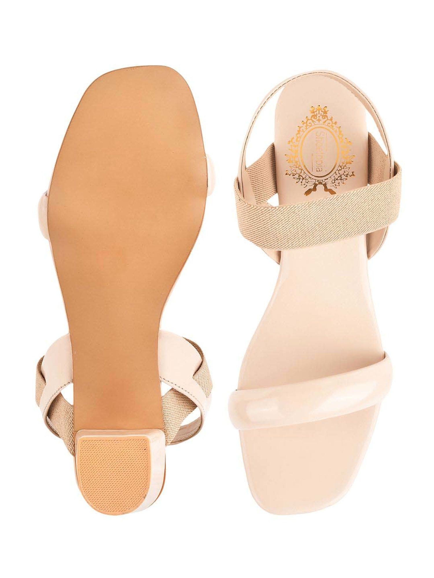 Shoetopia Kids Yellow Back Strap Sandals