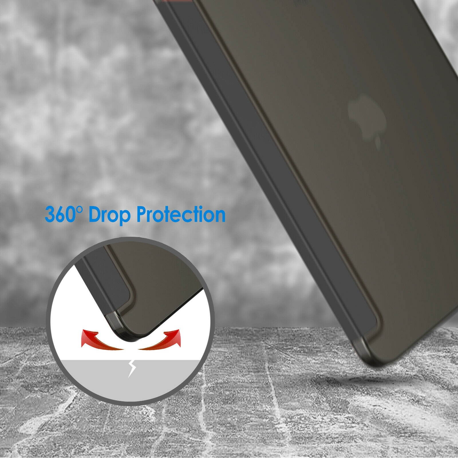 JETech Case for iPad Air 4th Generation 2020 10.9-Inch Auto Sleep/Wake Black