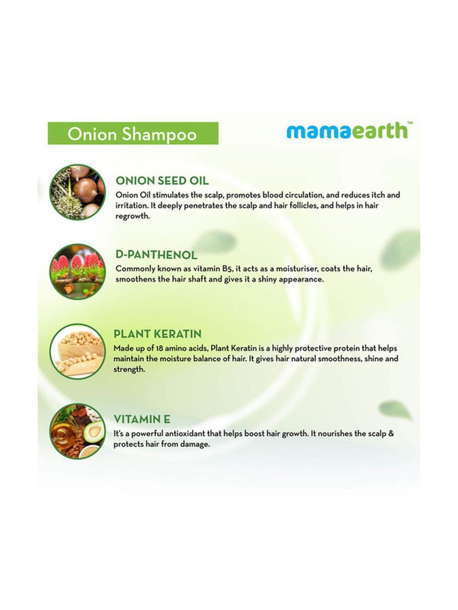 Mamaearth Onion Hair Fall Shampoo - 250 ml