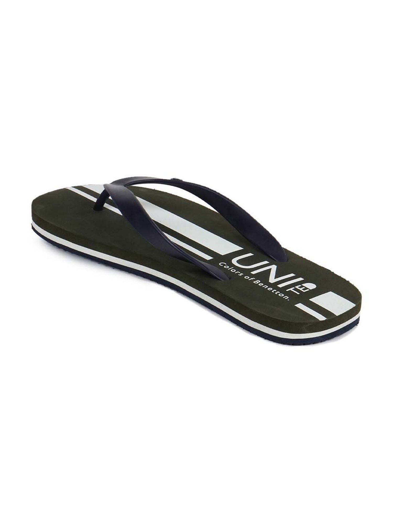 United Colors of Benetton Men's Navy Flip Flops