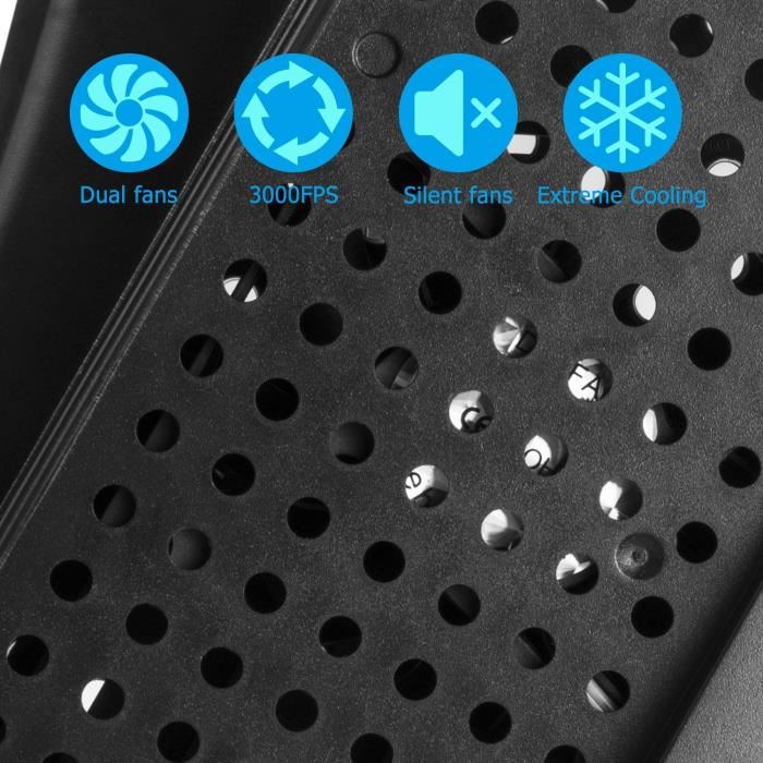 HaiBlue 5 in 1 Vertical Stand for Xbox One X Cooling Fan with Controller Charger Charging Station Game Discs Storage and 3 USB Ports