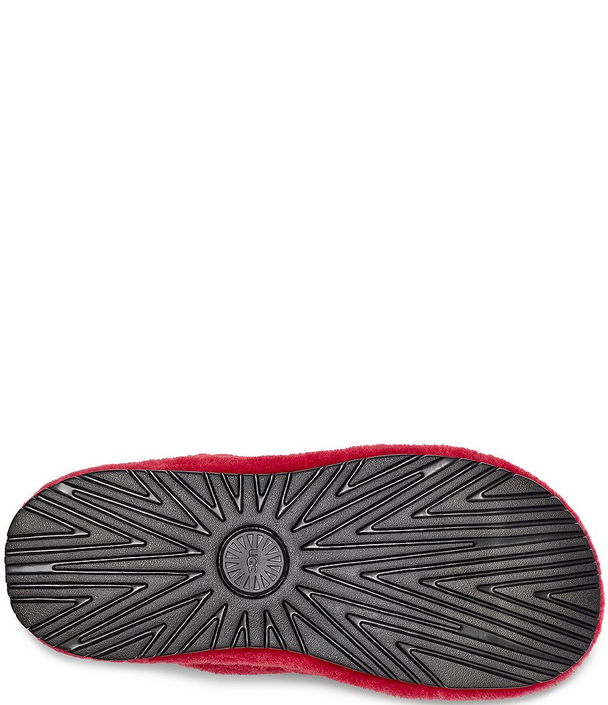 UGG&reg; Men's Scuff Logo Suede Slippers