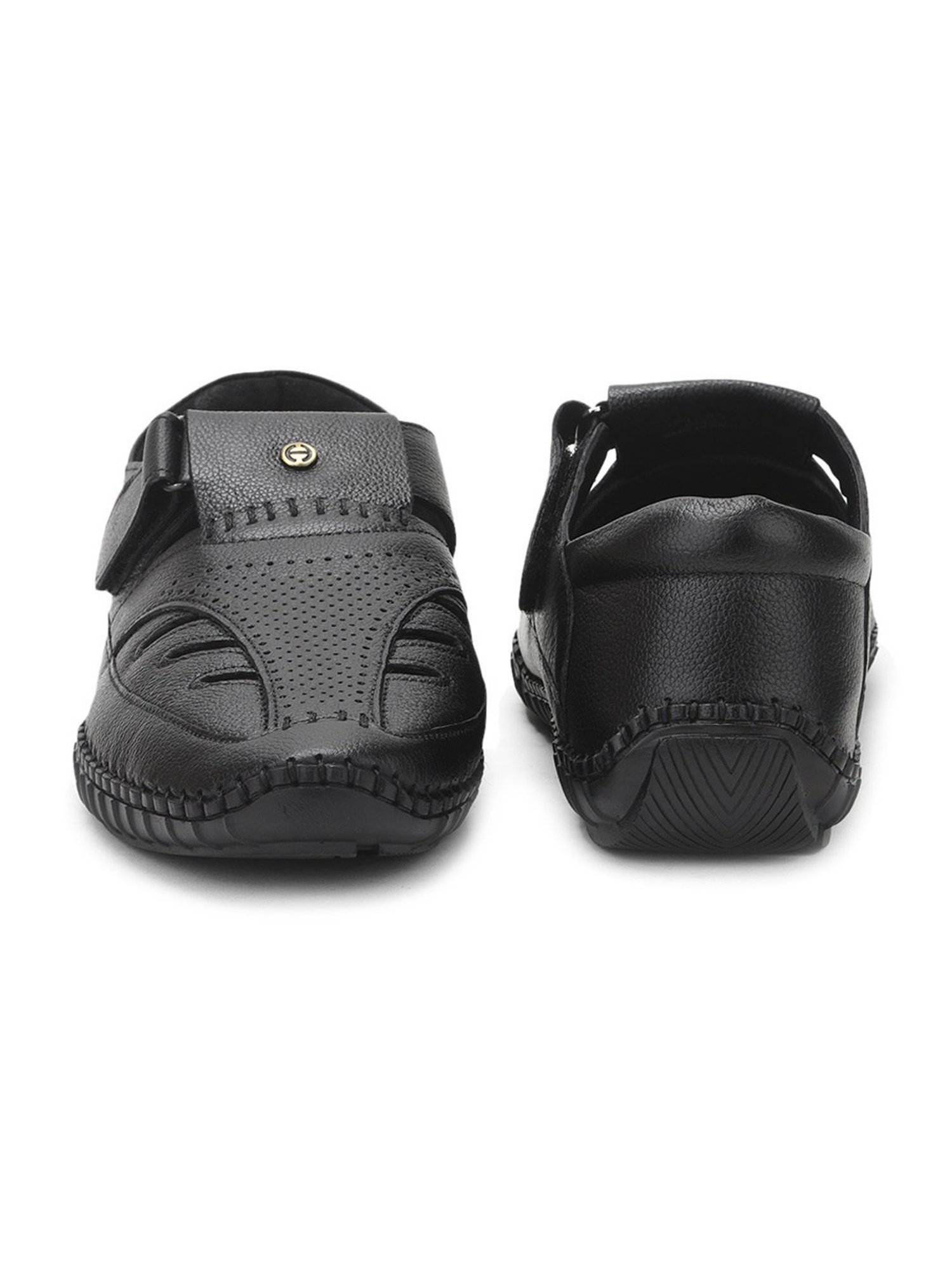 Healers by Liberty Men's Black Fisherman Sandals