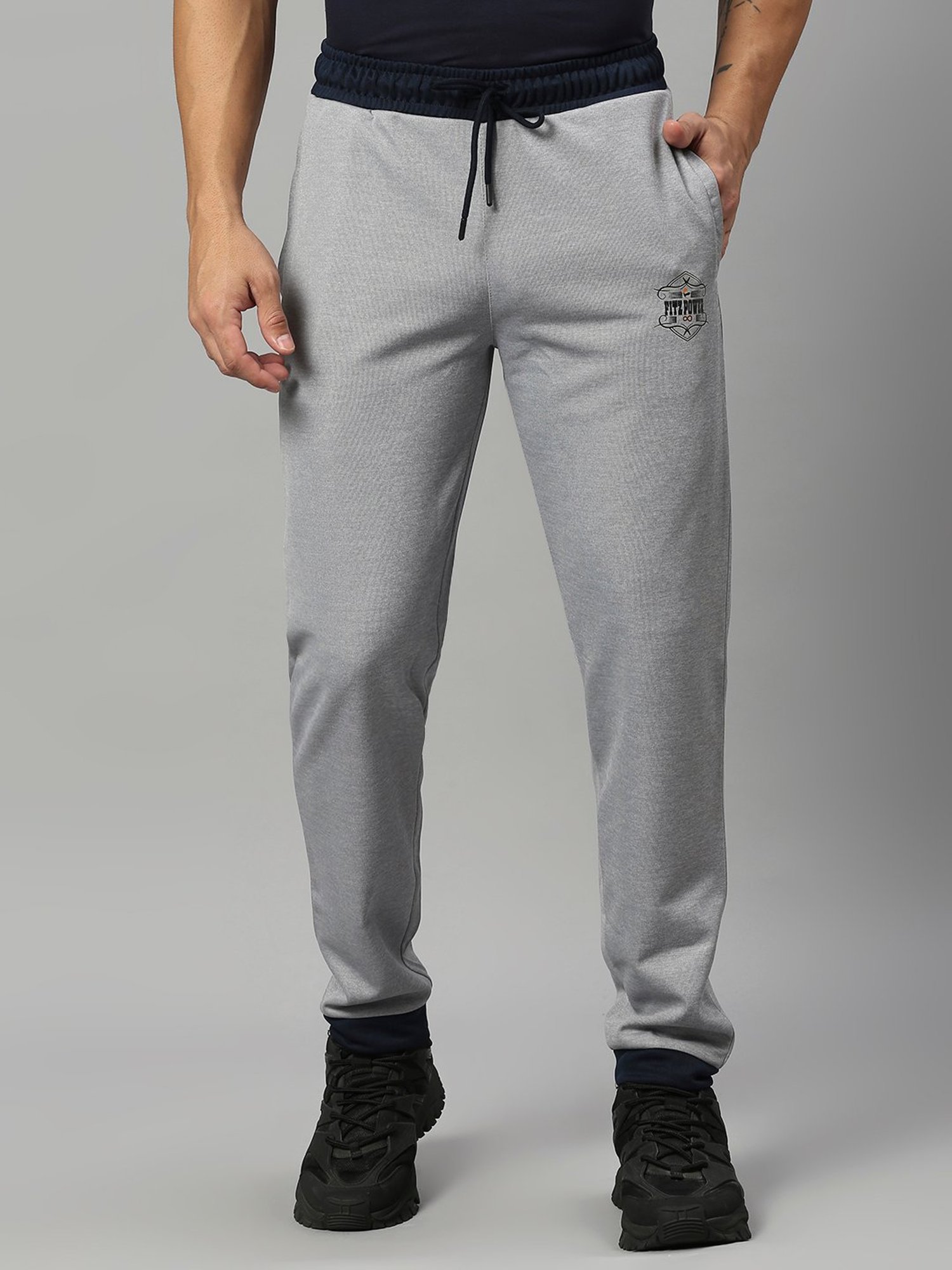 Fitz Grey Slim Fit Joggers