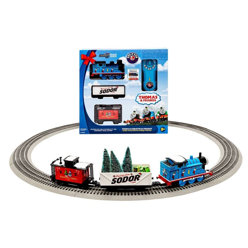 Lionel Thomas & Friends Christmas Freight LionChief Train Set with Bluetooth