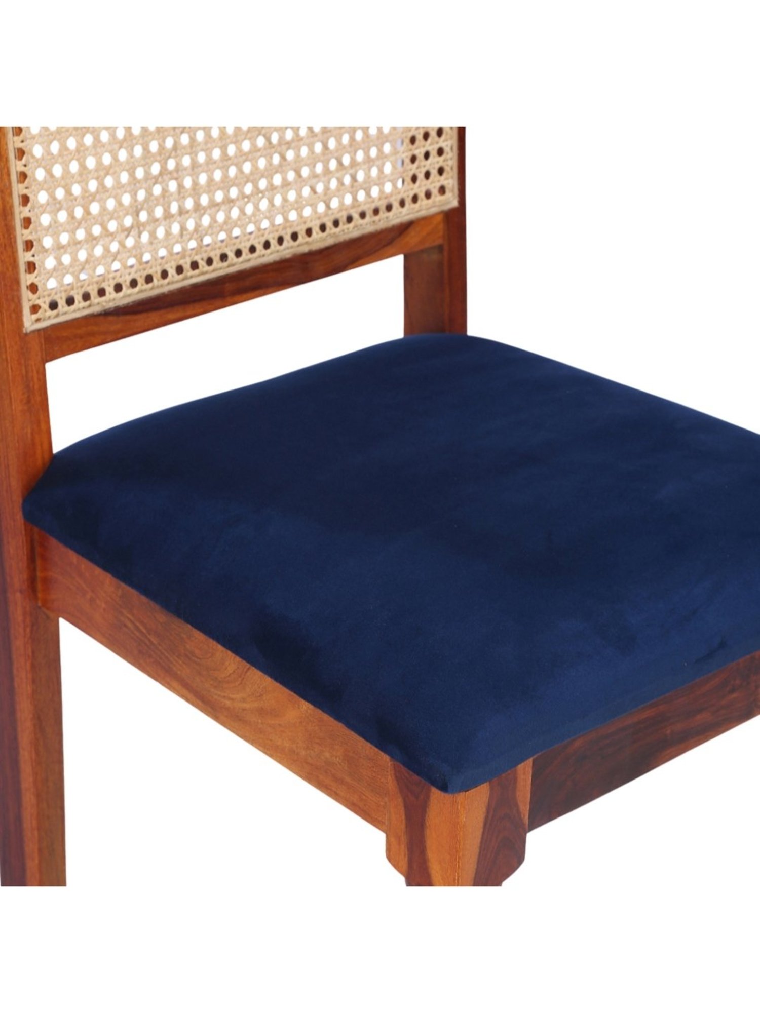 ExclusiveLane Finesse Brown Sheesham Wood Handcrafted Dining Chairs - Set of 2 Teak Finish