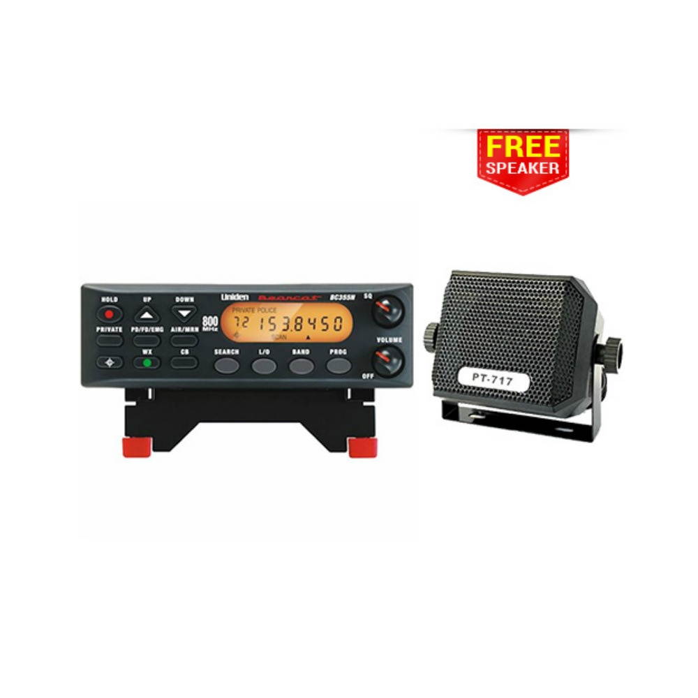 Uniden BC355N Public Safety Scanner with 300 Channel Base/ Monitor