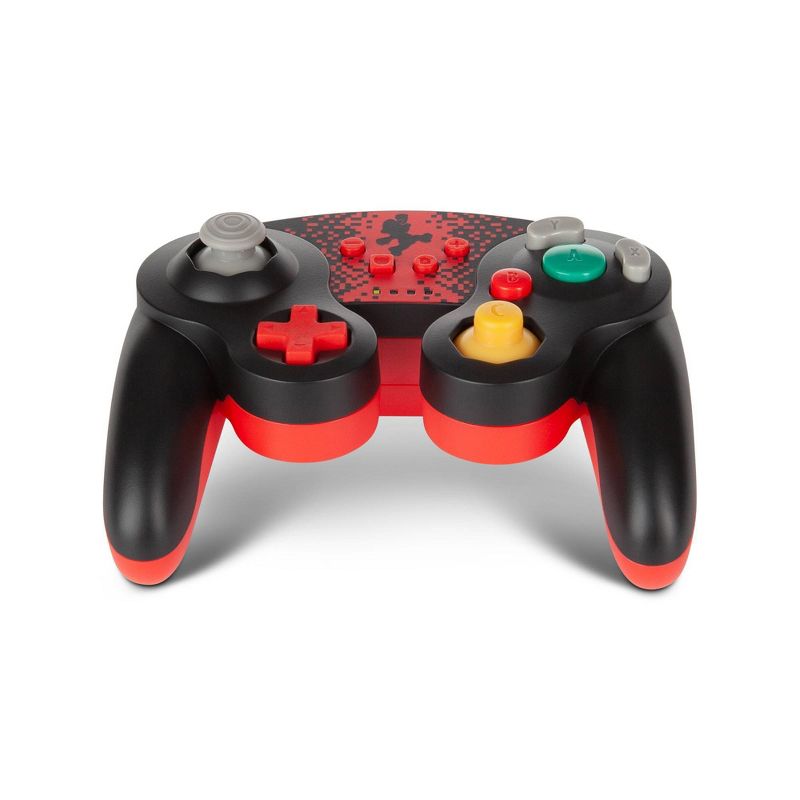 PowerA Wireless GameCube Style Controller for Nintendo Switch - Mario - Black/Red