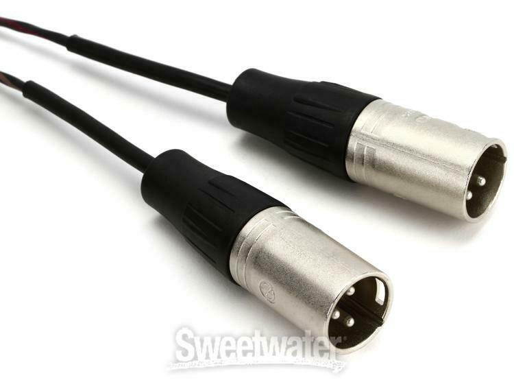 Pro Co IPMB2XM-10 3.5mm TRS Male to Dual XLR Male Insert Cable - 10