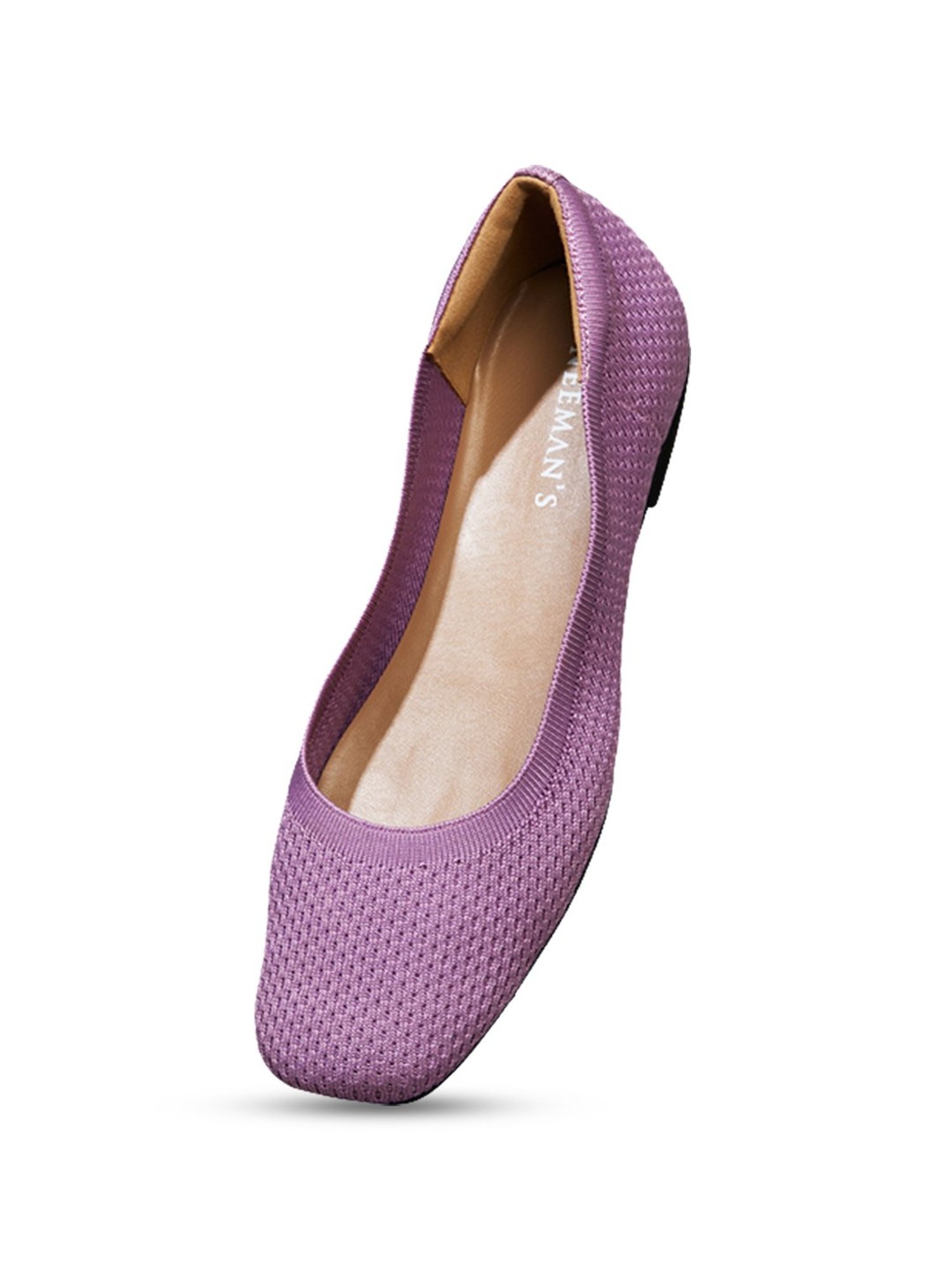 Neemans Women's Purple Flat Ballets