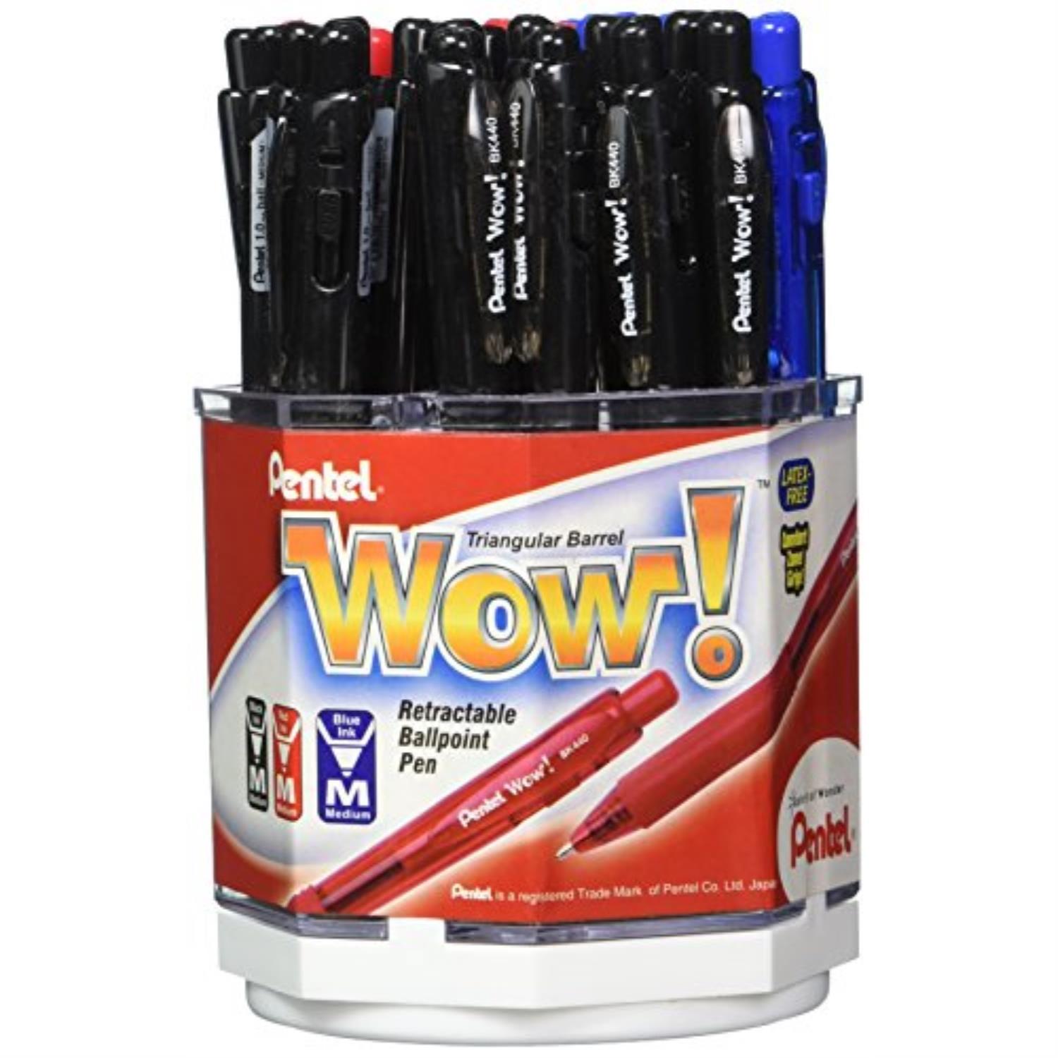 Pentel Wow Retractable Ball Point Pen Display 1 DS