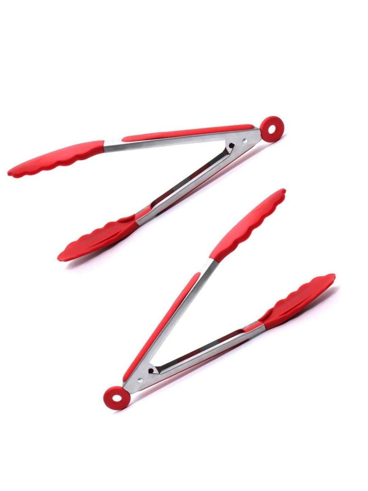 HAZEL Silver Stainless Steel Spatula with Beveled Edge