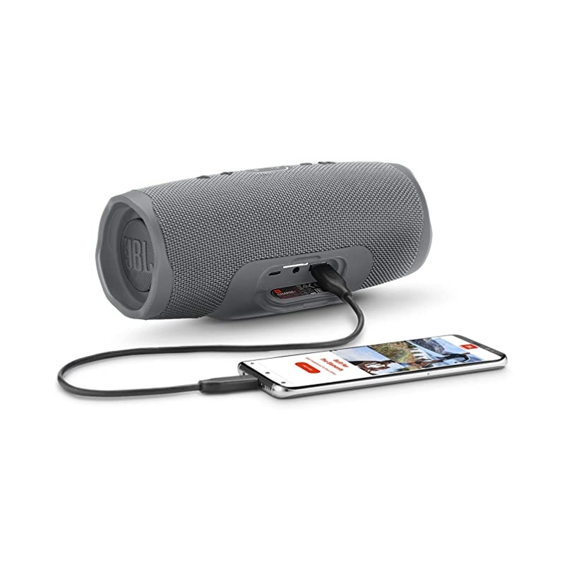 Charge 4 - Waterproof Portable Bluetooth Speaker - Gray