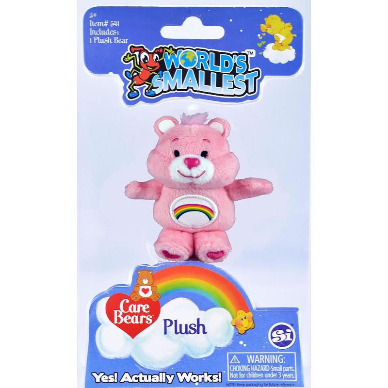 Super Impulse Worlds Smallest Care Bears Mini Plush Toy | Cheer Bear