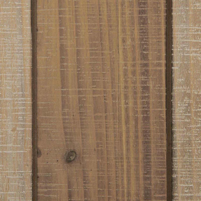 Ani 3 Tiered Rolling Cart Natural - Linon