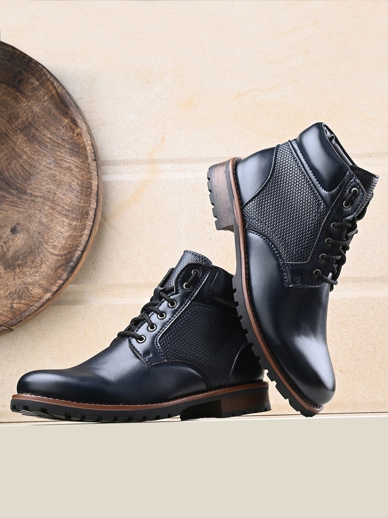 Giorgio Men's Blue Derby Boots