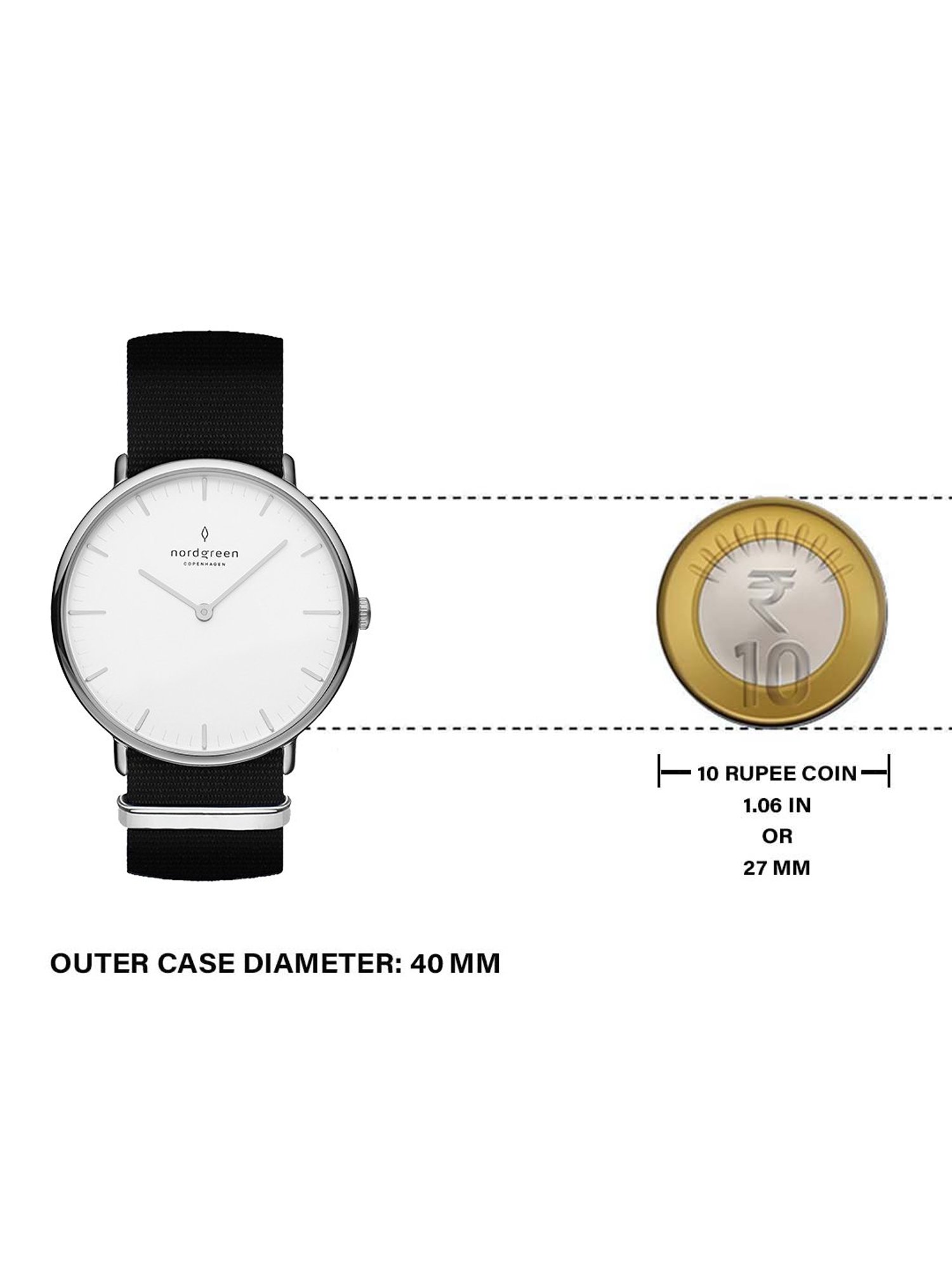 Nordgreen NR40SINYBLXX Native Unisex Analog Watch