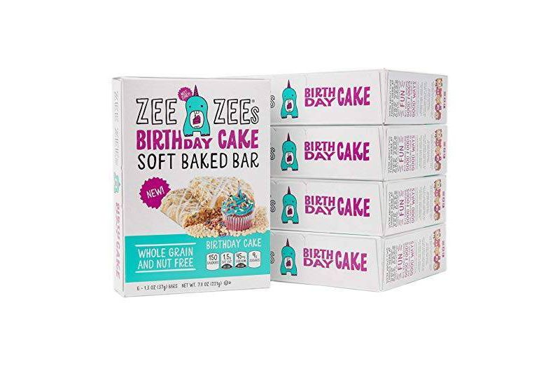 Zee Zees Birthday Cake Soft Baked Bar - 6ct/7.8oz