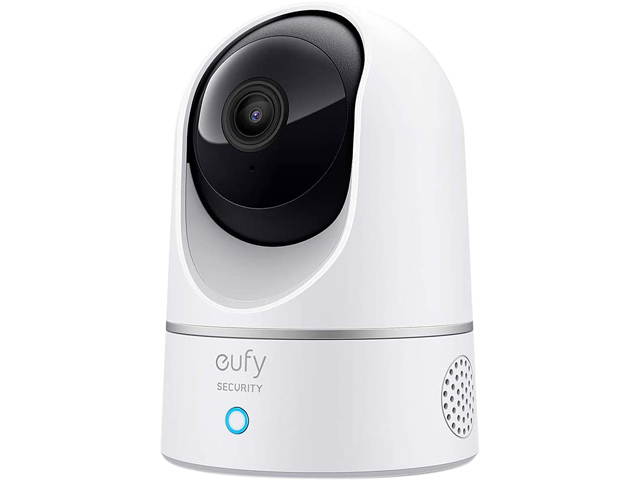 eufy Security 1080P Indoor Cam Pan & Tilt, Security Indoor Camera with Wi-Fi, Human & Pet AI, Voice Assistant Compatibility, Motion Tracking, HomeBase Not Required.