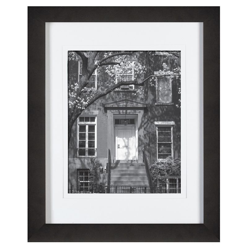 11" x 14" Matted to 8" x 10" Frame Black - Gallery Solutions