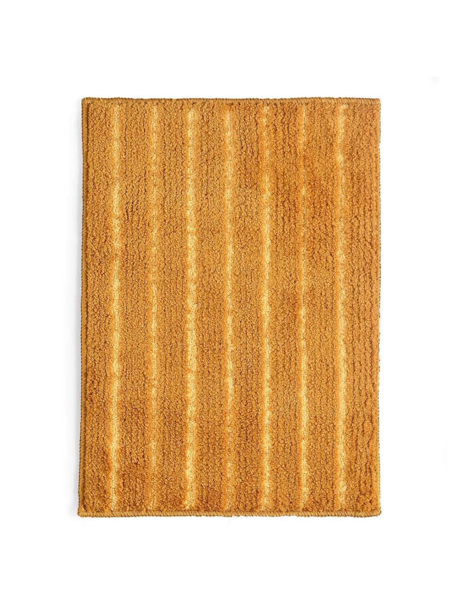 Saral Home Mustard Microfibre Small Antiskid & Washable Power Runner