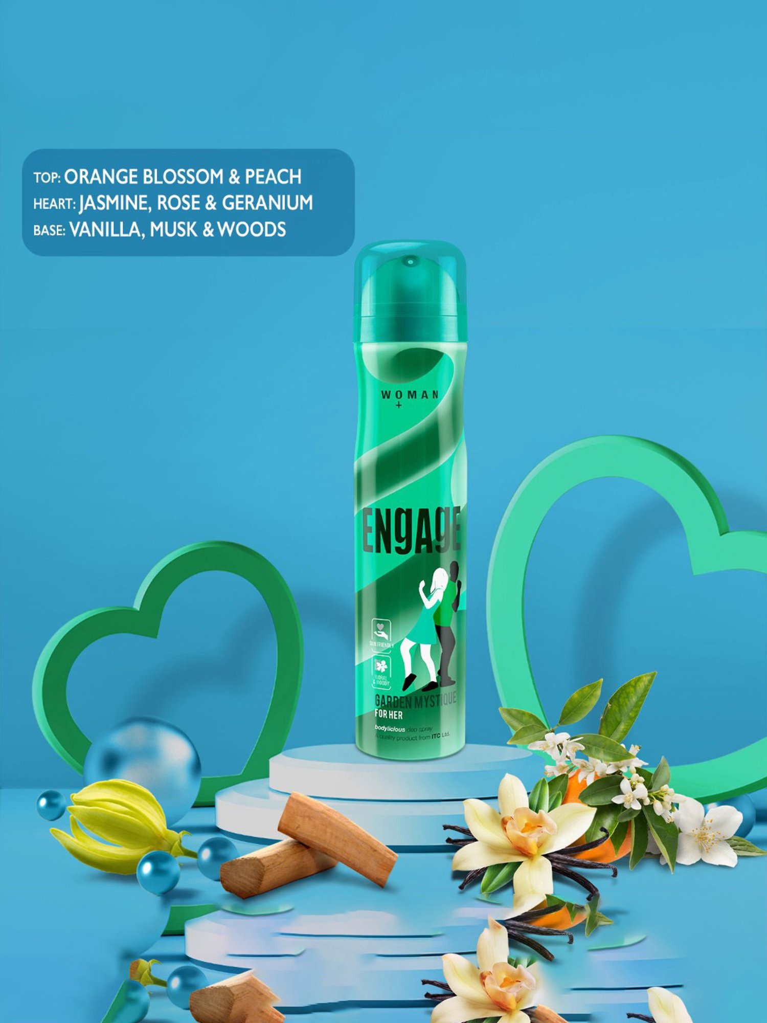 Engage Garden Mystique Deodorant for Women - 150 ml