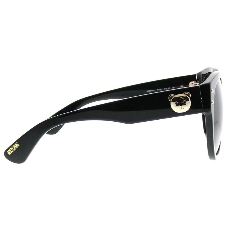 Moschino MOS 013/S 807 9O Womens Cat-Eye Sunglasses Black 56mm