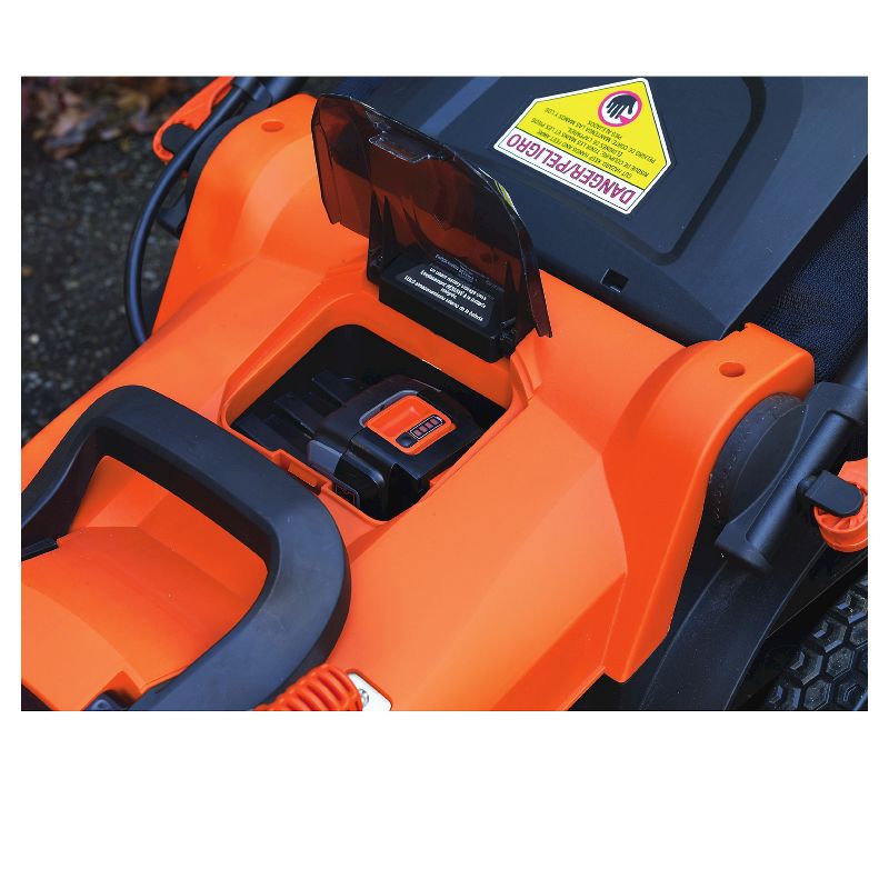 14" 120 Volts, 60Hz, 8 Amp, 960 Watts Corded Electric Lawnmower - Green - Earthwise