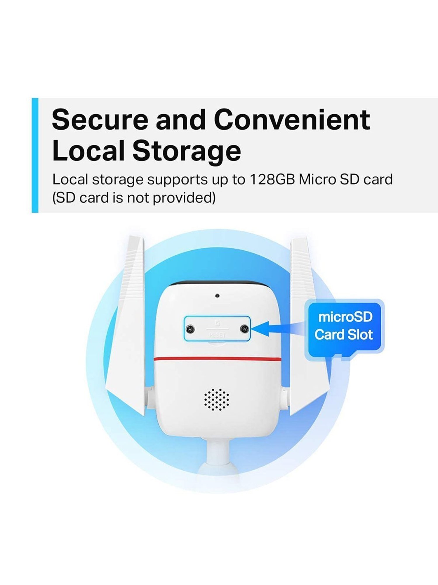 TP-LINK Tapo C310 3MP 1296p Outdoor Wi-Fi Security Camera (White)