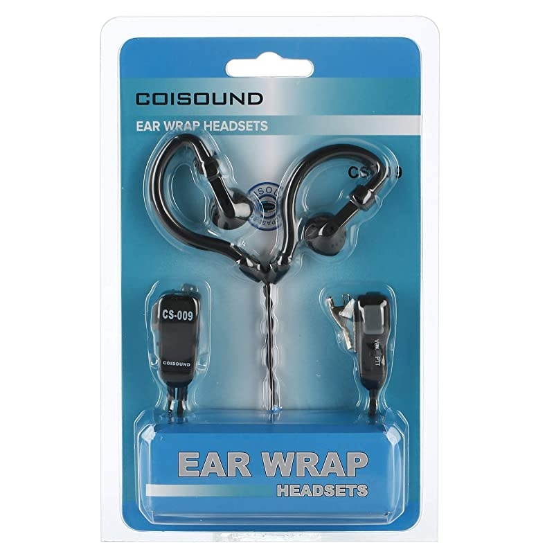 Way Radio Earpiece Compatible Midland AVPH4 EarClip Way Headset for Midland Walkie Talkie EarpiecePair