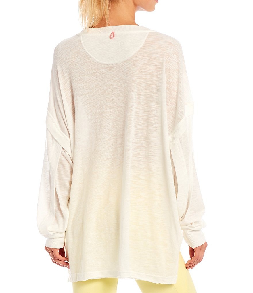 Marc New York Short Sleeve Tie-Dye Jewel Neck Tee