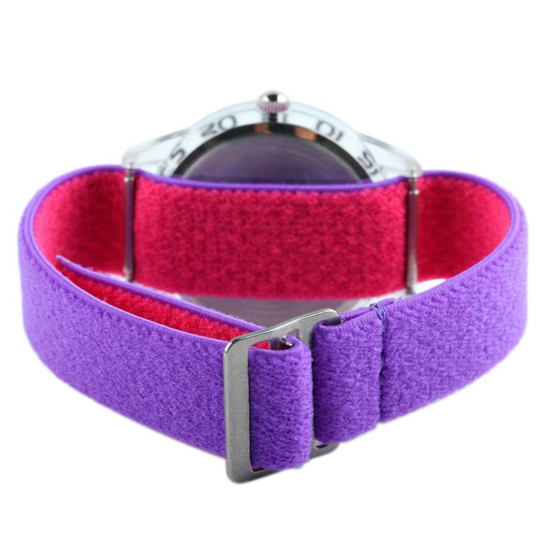 Girls' Red Balloon Plastic Time Teacher Watch - Purple