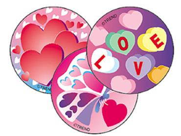 Stinky Stickers Valentines Day 60Pk