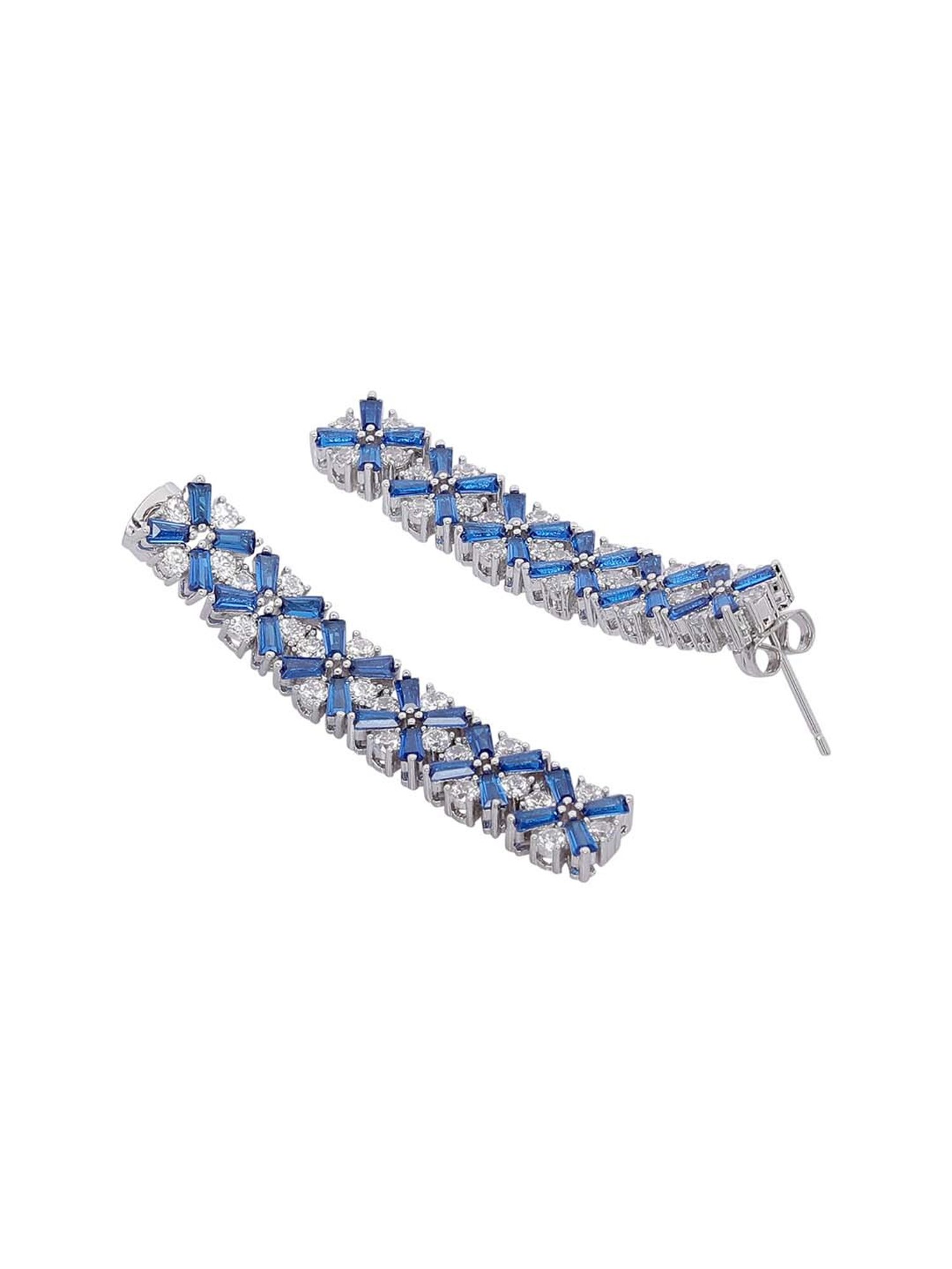 The Real Effect London 800 Silver Earrings for Women