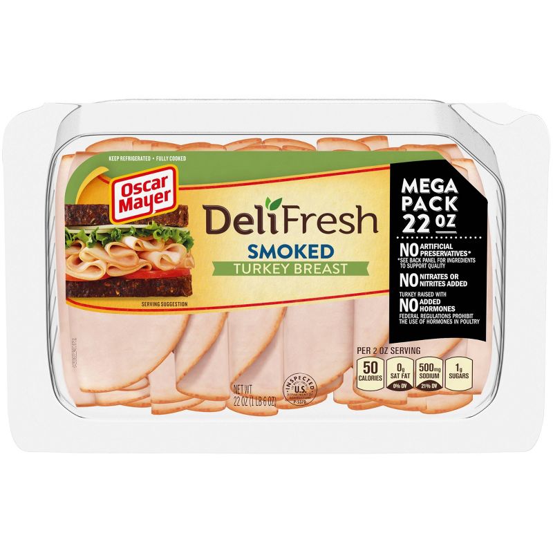 Oscar Mayer Smoked Deli Turkey - 22oz