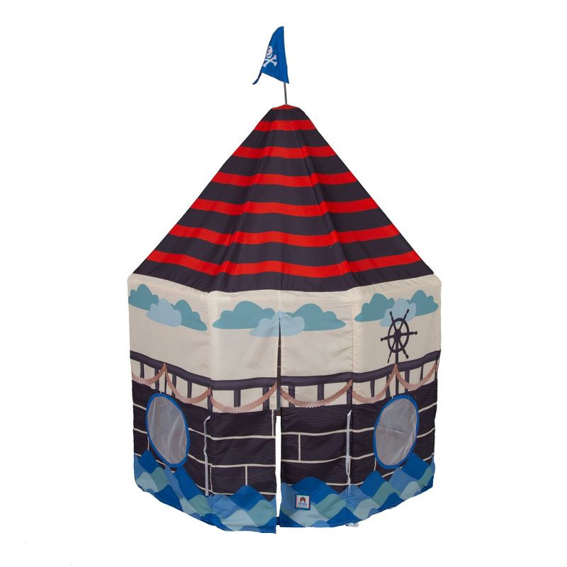 Pacific Play Tents Kids Pirate Play Pavilion With Flag